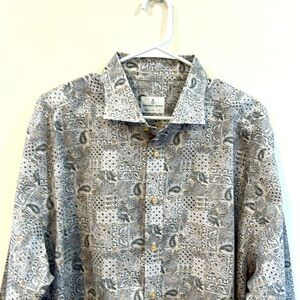 Emanuel Berg Modern Fit 2XL l/s button down shirt. 100% cotton